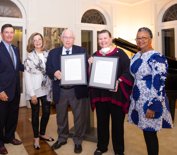 Robert Zak, Karen Christmann, Bob Christmann, Kathy Christmann, Katherine Conway Turner