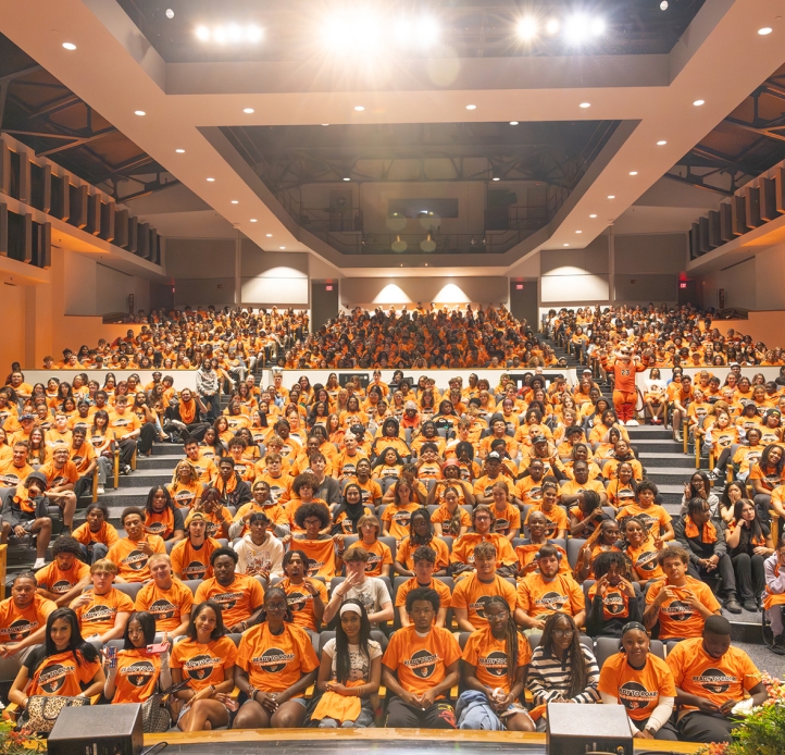 Students at Academic Convocation